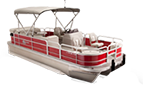 Pontoons for sale at Victory Lane Outdoors